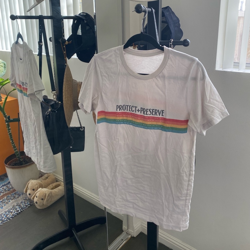 Parks Project rainbow tee shirt